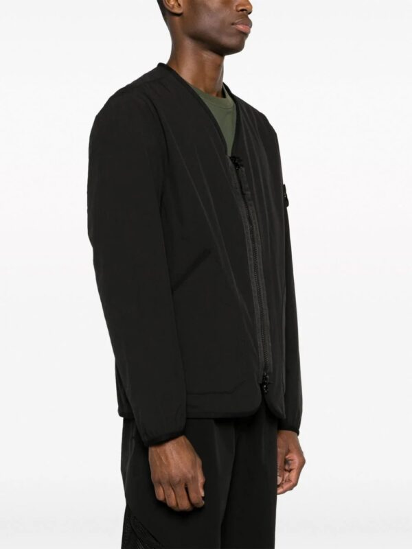 Stone Island  logo-patch bomber jacket - Image 3