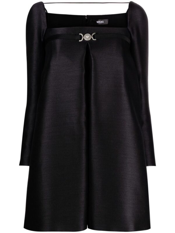 Versace Medusa '95 box-pleat minidress