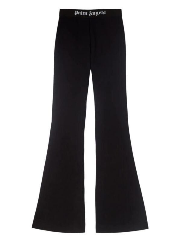 Palm Angels  PA Spray-print flared track pants - Image 2