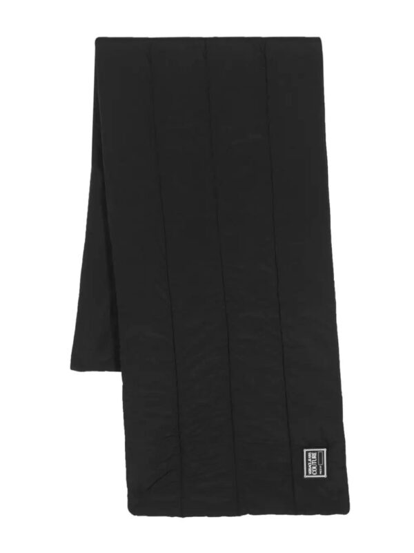 Versace Jeans Couture  logo-patch padded scarf