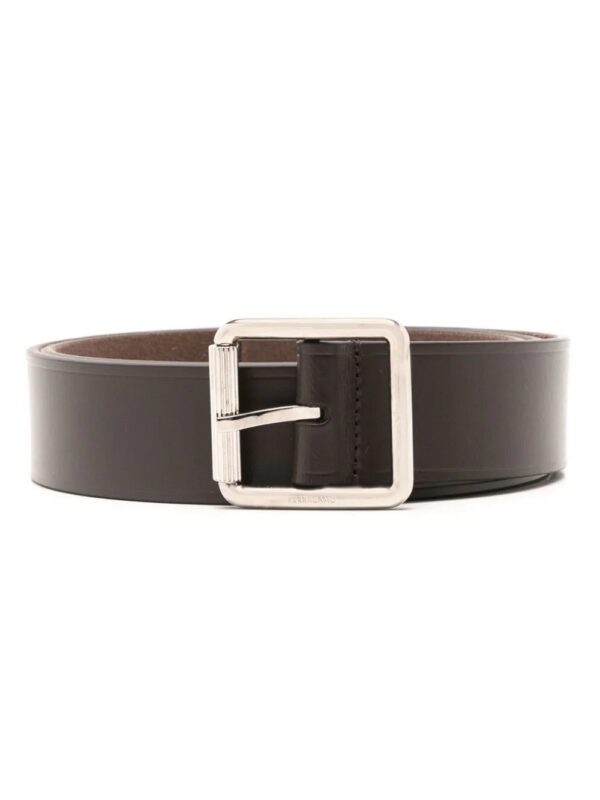 Ferragamo  logo-stamp leather belt