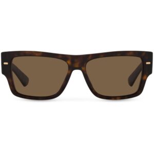 Dolce & Gabbana Eyewear Lusso Sartoriale rectangle-frame sunglasses