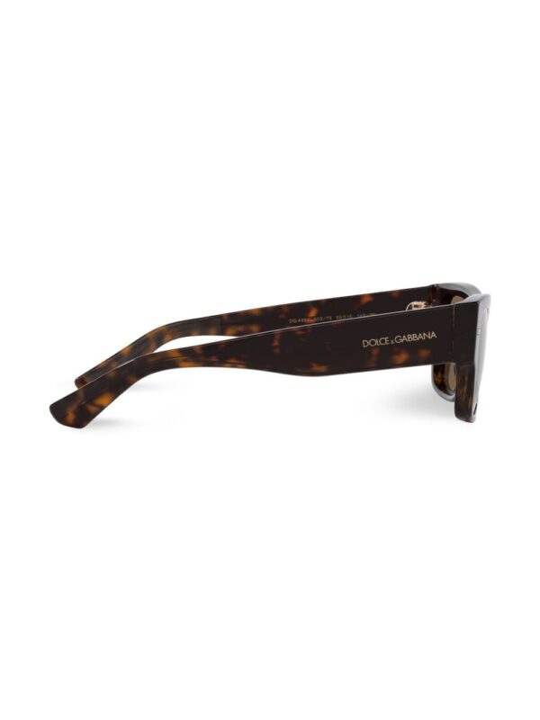 Dolce & Gabbana Eyewear Lusso Sartoriale rectangle-frame sunglasses - Image 5