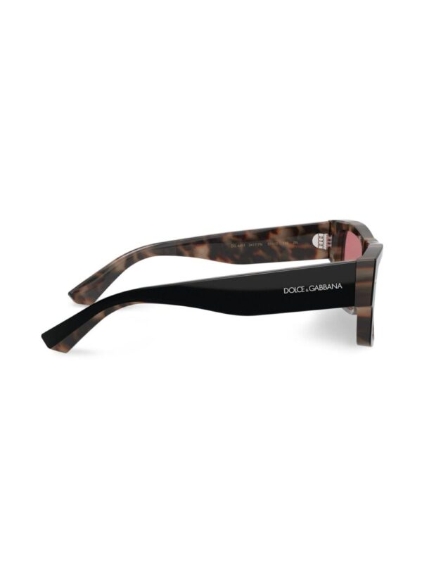Dolce & Gabbana Eyewear Lusso Sartoriale rectangle-frame sunglasses - Image 5