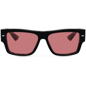 Dolce & Gabbana Eyewear Lusso Sartoriale rectangle-frame sunglasses