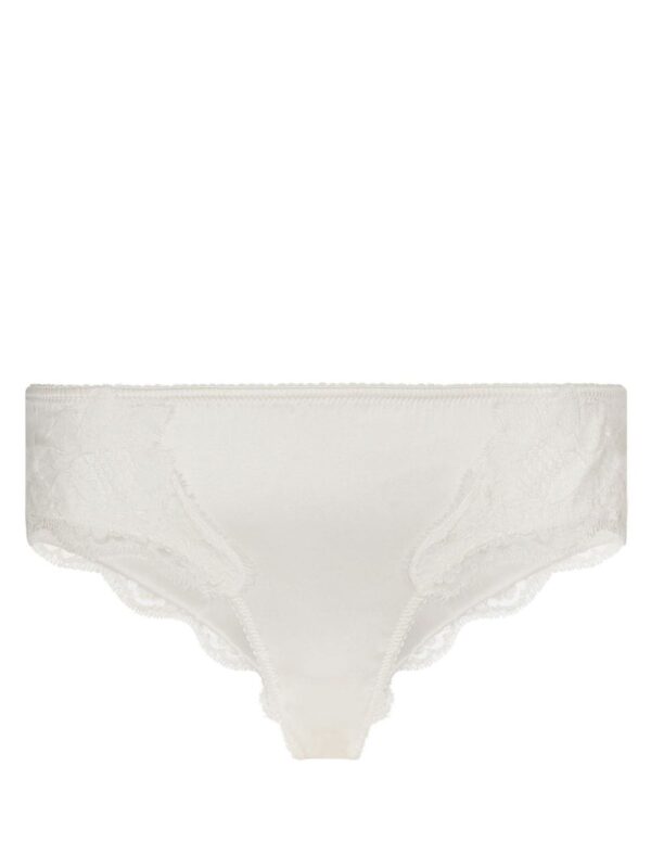 Dolce & Gabbana  lace-trim satin briefs
