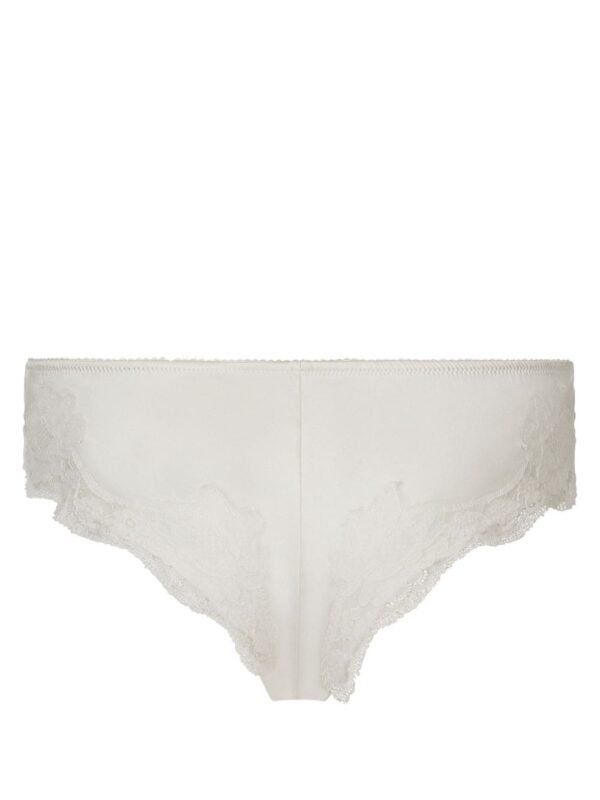 Dolce & Gabbana  lace-trim satin briefs - Image 2