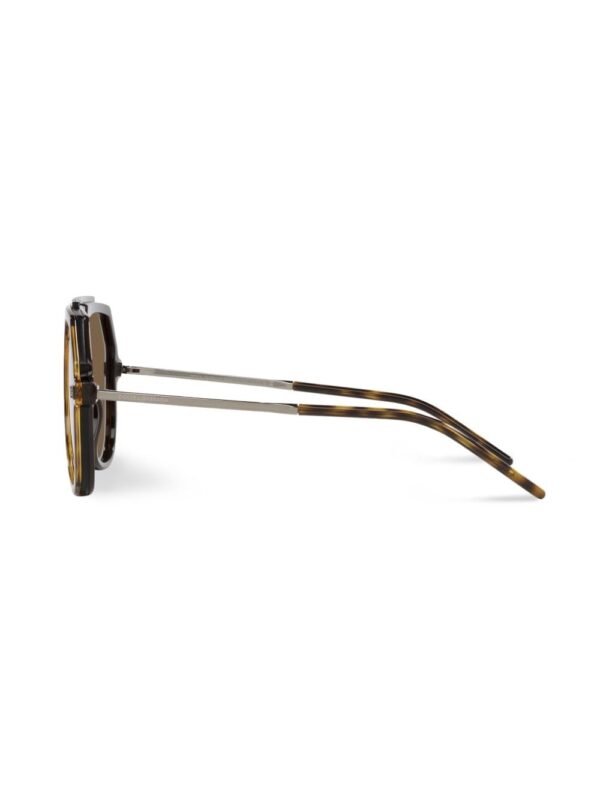 Dolce & Gabbana Eyewear Lusso Sartoriale pilot-frame sunglasses - Image 3