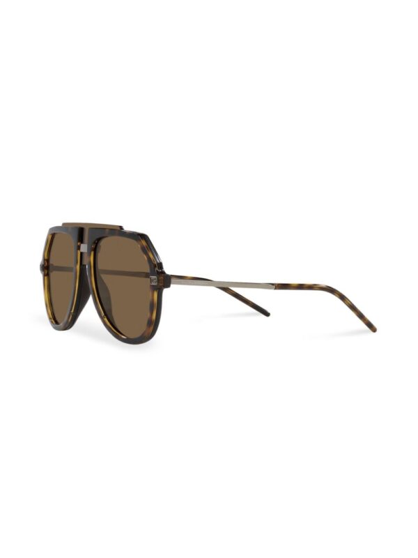 Dolce & Gabbana Eyewear Lusso Sartoriale pilot-frame sunglasses - Image 2