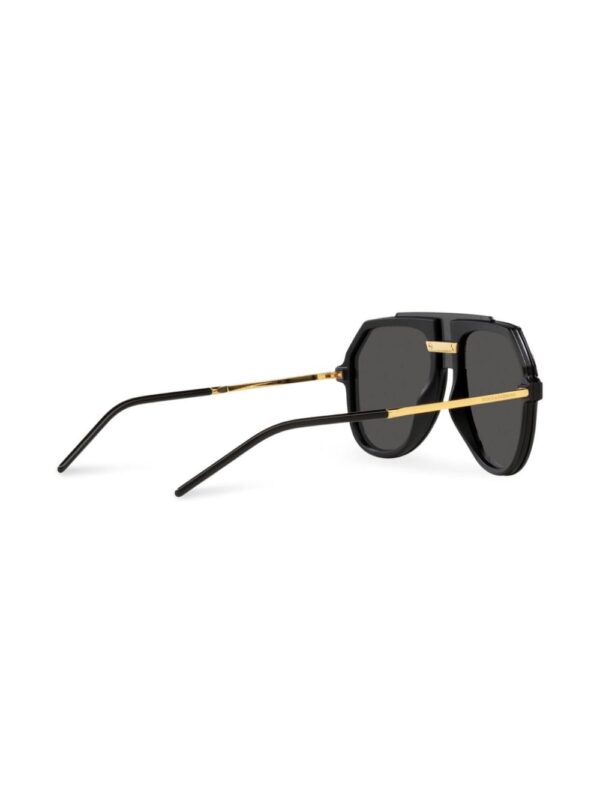 Dolce & Gabbana Eyewear Lusso Sartoriale pilot-frame sunglasses - Image 4