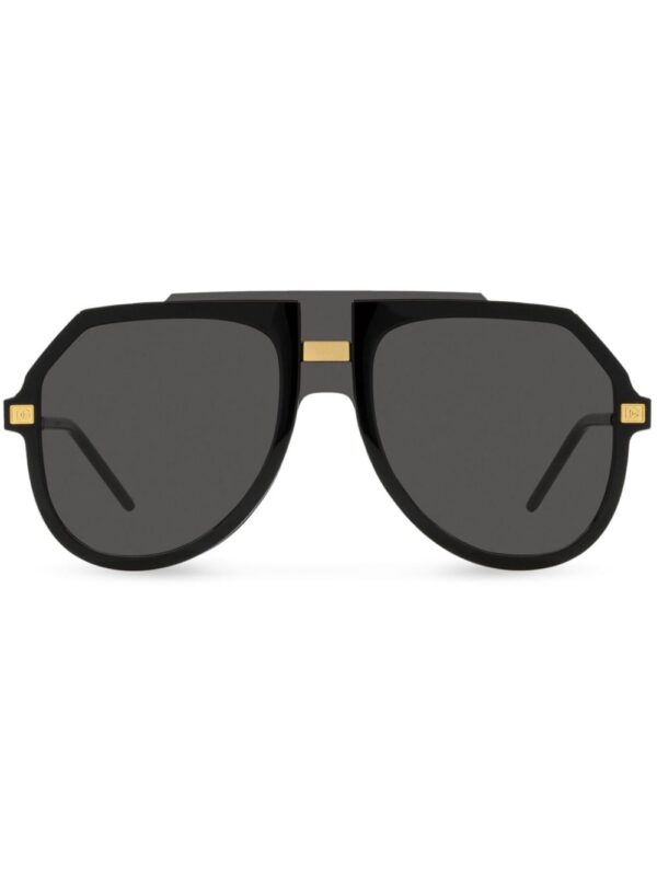 Dolce & Gabbana Eyewear Lusso Sartoriale pilot-frame sunglasses