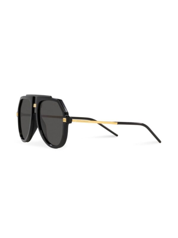 Dolce & Gabbana Eyewear Lusso Sartoriale pilot-frame sunglasses - Image 2