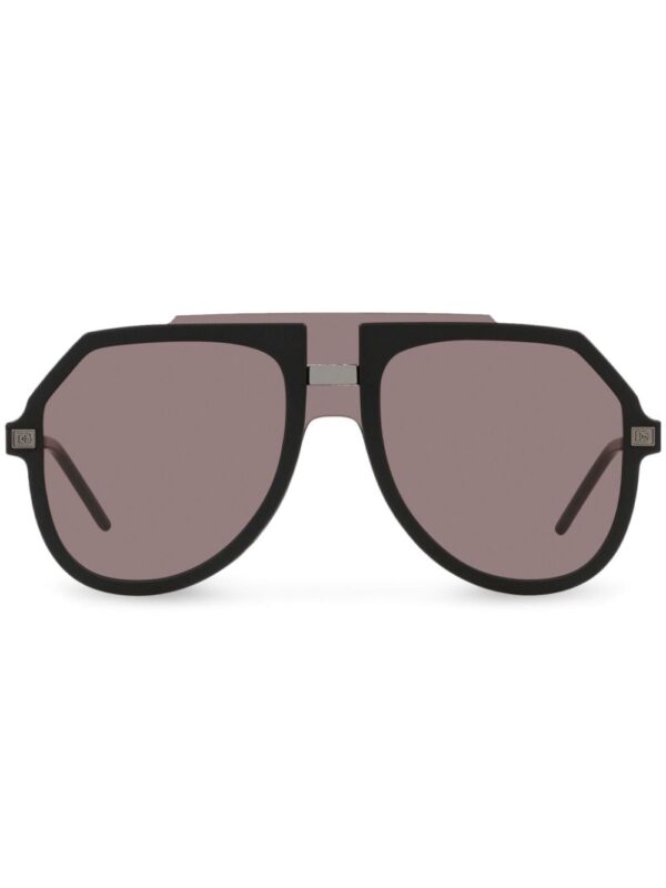 Dolce & Gabbana Eyewear Lusso Sartoriale pilot-frame sunglasses