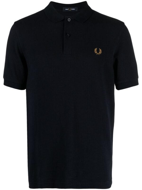 Fred Perry logo-embroidered cotton polo shirt