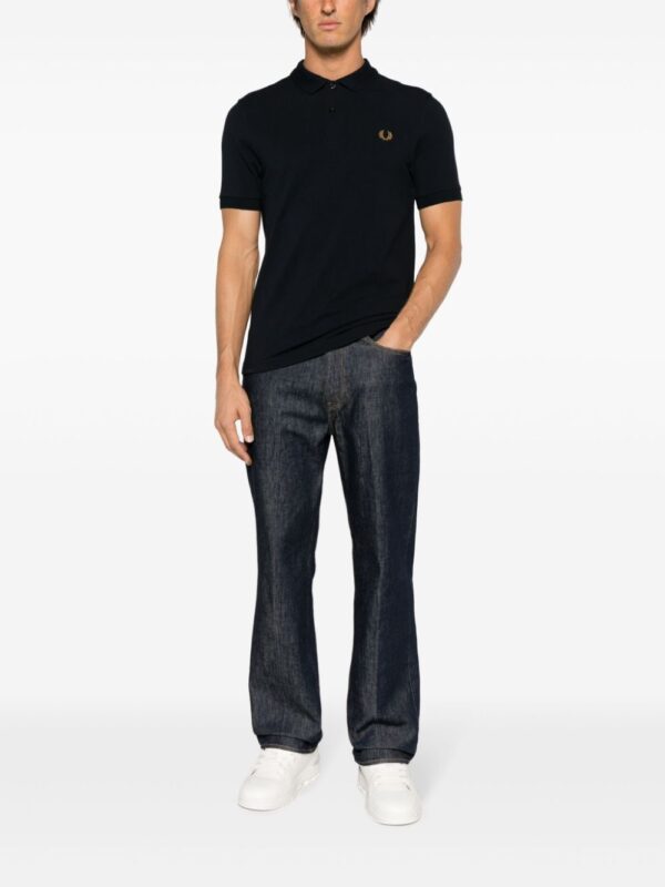Fred Perry logo-embroidered cotton polo shirt - Image 2