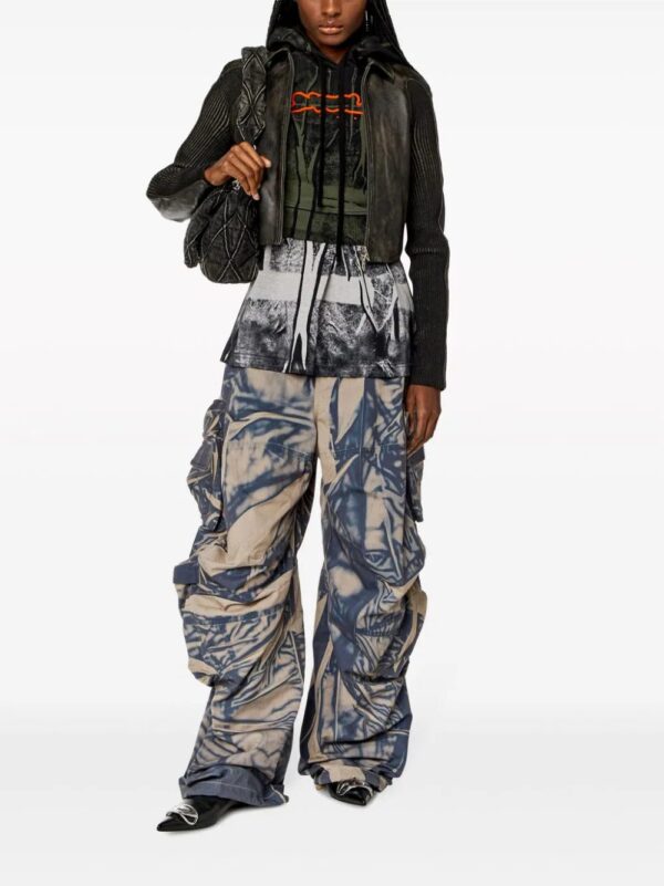 Diesel  L-Totem leather jacket - Image 2