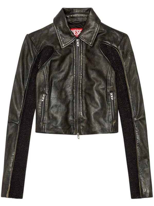 Diesel  L-Totem leather jacket