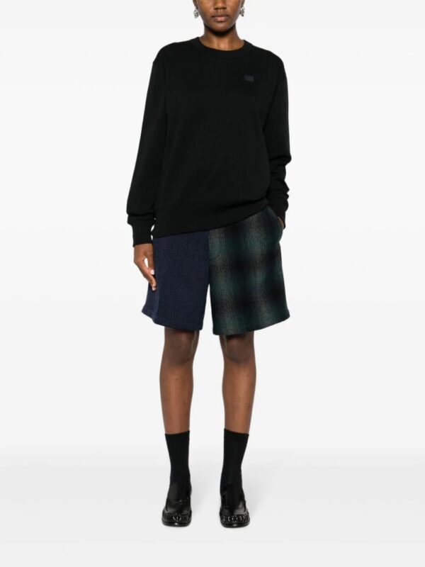 Acne Studios  logo-appliqué jersey sweatshirt - Image 3