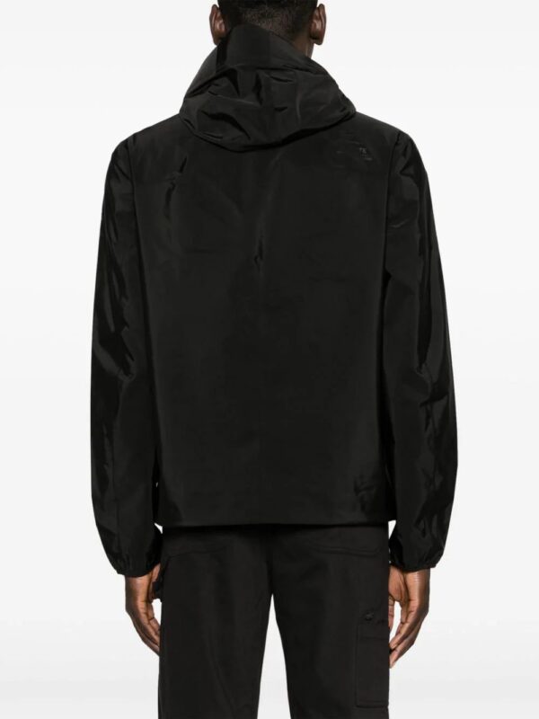 Lacoste  logo-patch waterproof hooded jacket - Image 4