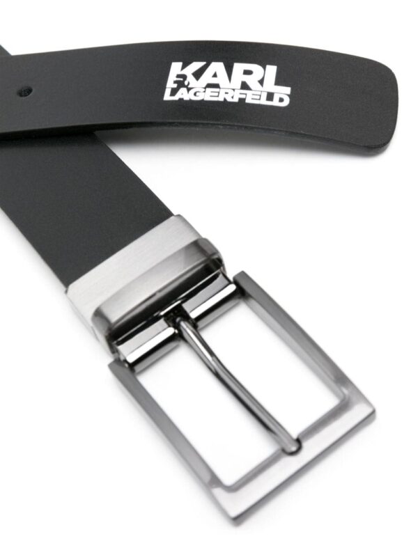 Louis Vuitton logo-embossed leather belt - Image 2