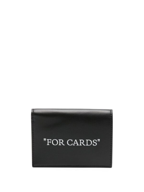 Off-White "For Cards" bi-fold wallet