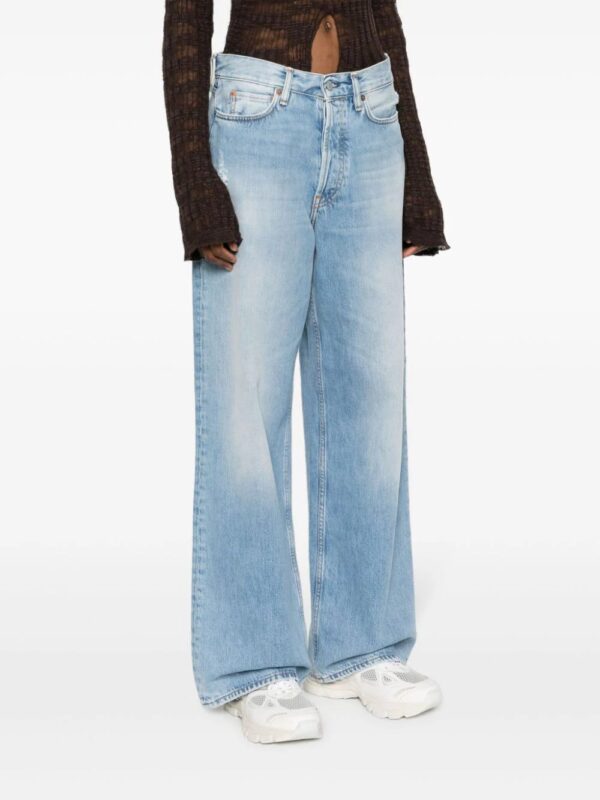 Acne Studios  high-rise wide-leg jeans - Image 3