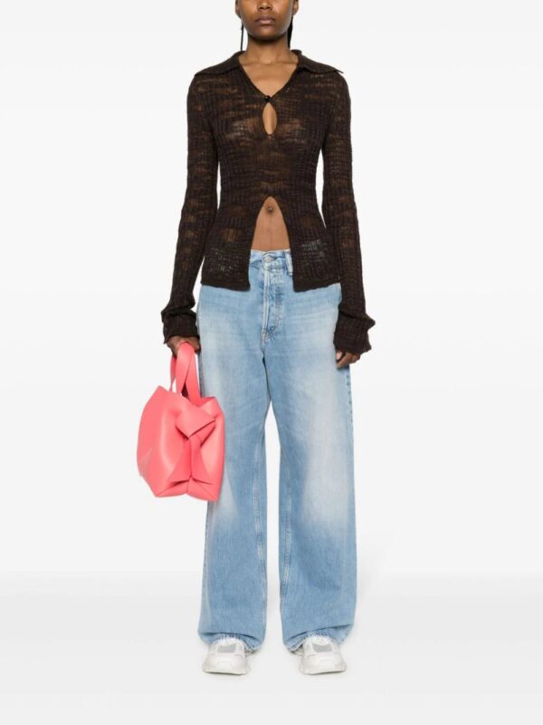 Acne Studios  high-rise wide-leg jeans - Image 2