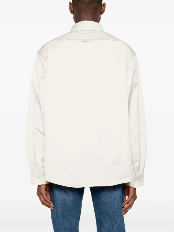 Acne Studios  straight-point collar button-down shirt - Image 4