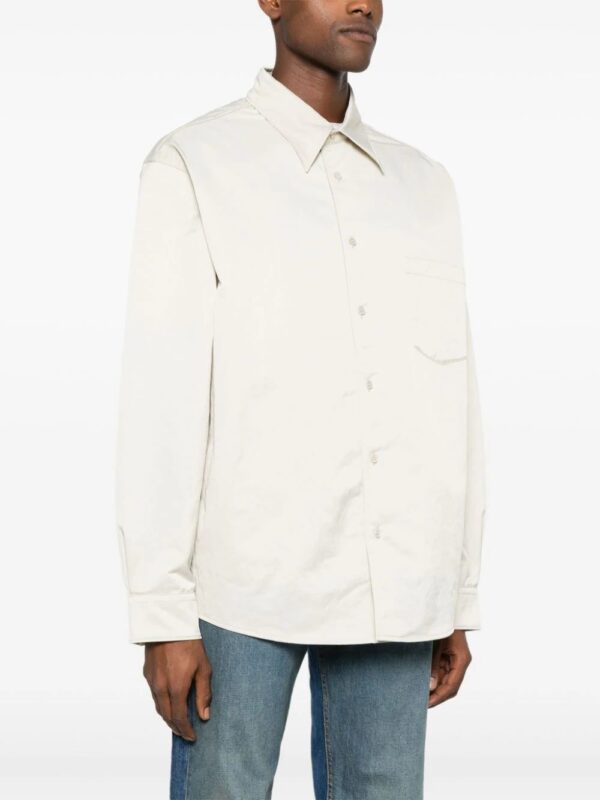 Acne Studios  straight-point collar button-down shirt - Image 3