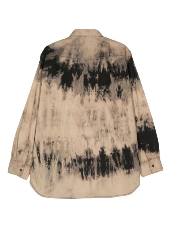 Acne Studios  tie-dye denim shirt - Image 2