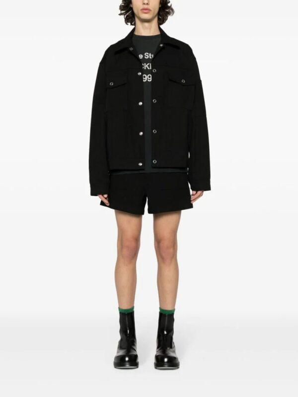 Acne Studios  classic-collar shirt jacket - Image 2