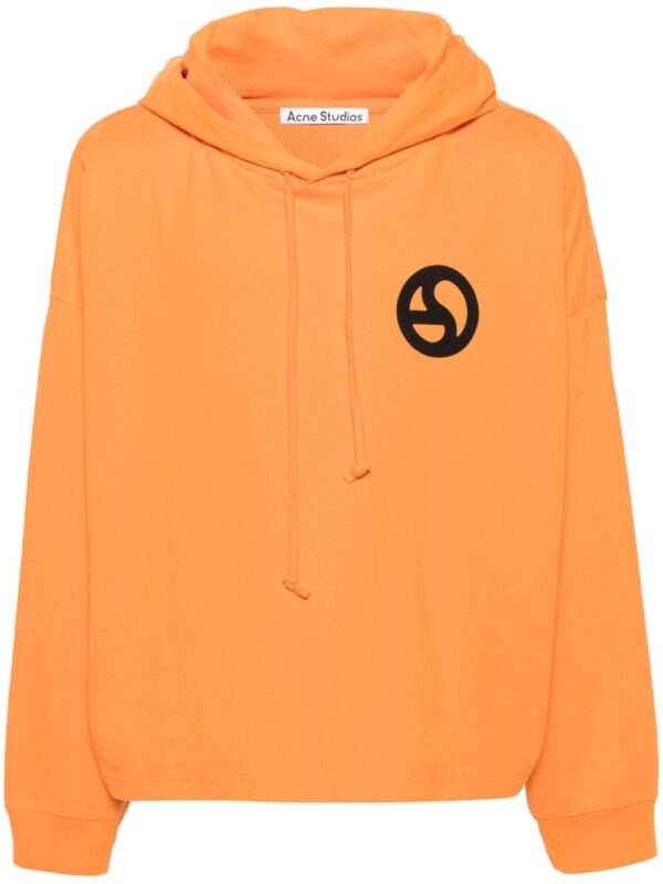 Acne Studios graphic-print cotton hoodie