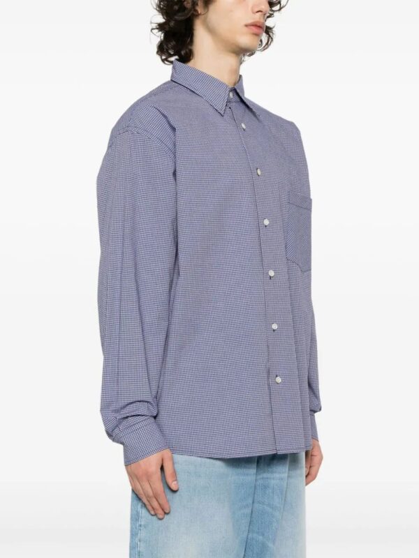 Acne Studios  gingham button-down shirt - Image 3
