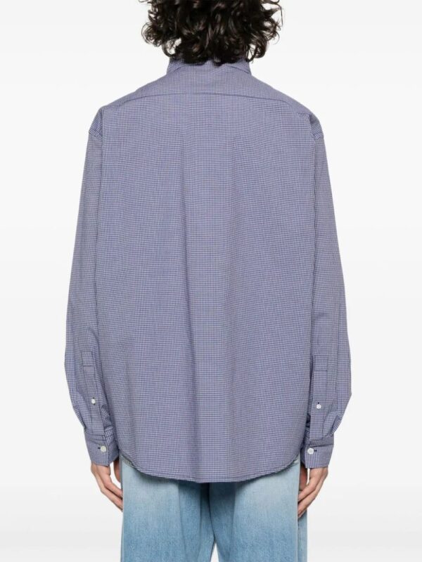 Acne Studios  gingham button-down shirt - Image 4