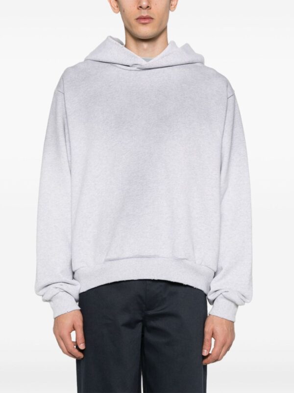 Acne Studios logo-print cotton-blend hoodie - Image 4