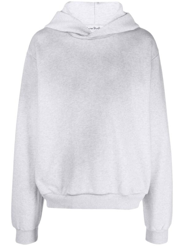 Acne Studios logo-print cotton-blend hoodie