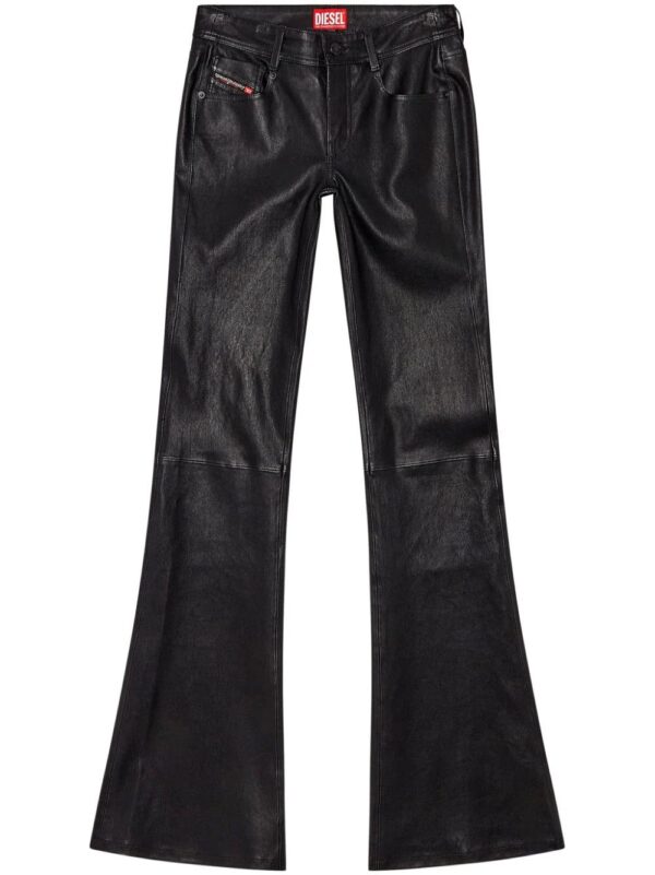 Diesel  L-Stellar leather trousers