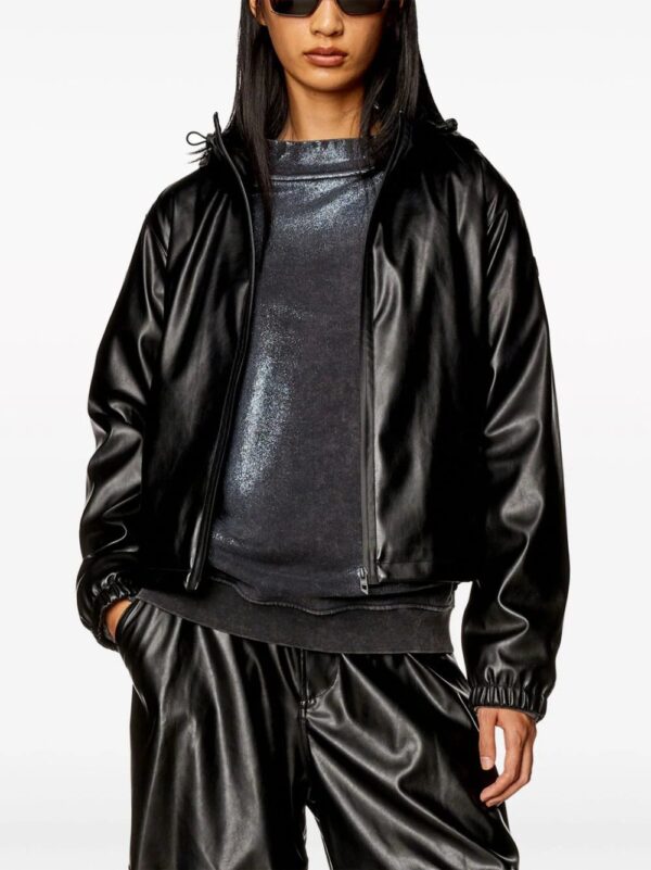Diesel  G-Bonny-N1 logo-embroidered jacket - Image 3