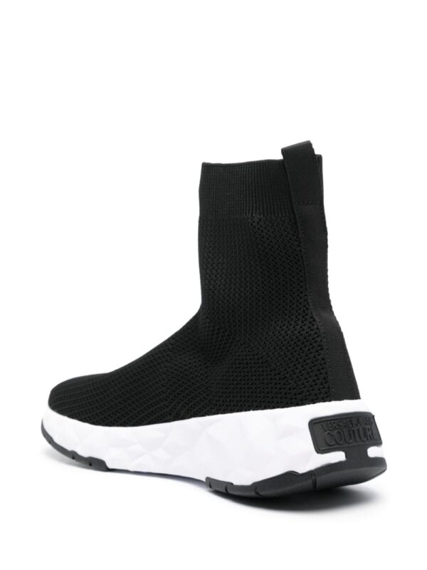Versace Jeans Couture logo-print sock sneakers - Image 3