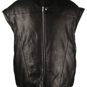 Rick Owens  Jumbo Flight padded leather jacket
