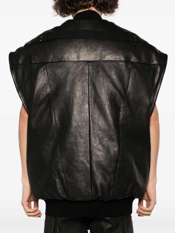 Rick Owens  Jumbo Flight padded leather jacket - Image 4