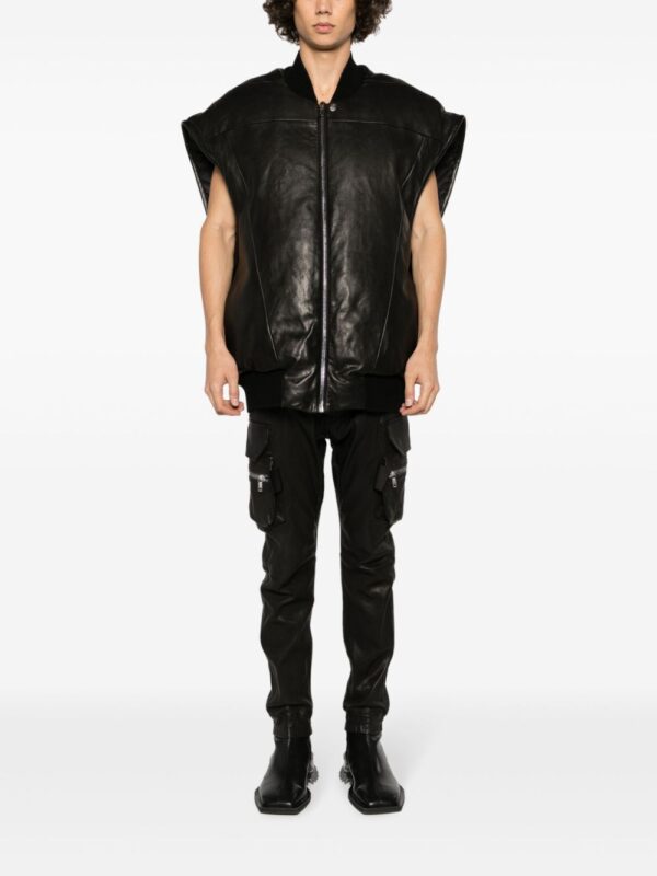 Rick Owens  Jumbo Flight padded leather jacket - Image 2