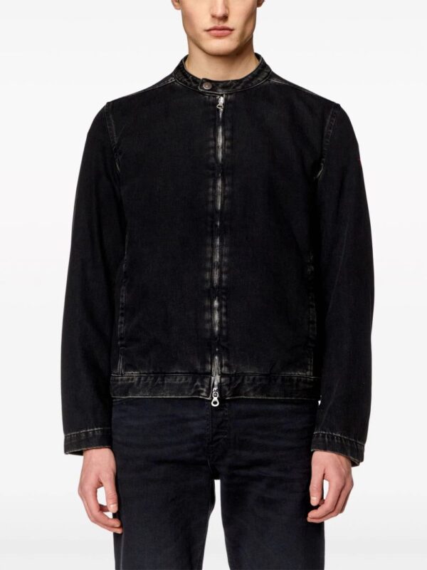 Diesel  D-Glory denim moto jacket - Image 3