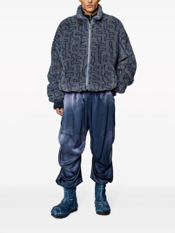 Diesel  S-Luck fleece bomber jacket - Image 2