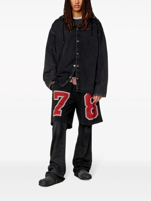 Diesel  D-Dewny-Hood denim shirt jacket - Image 2