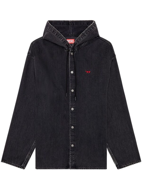 Diesel  D-Dewny-Hood denim shirt jacket