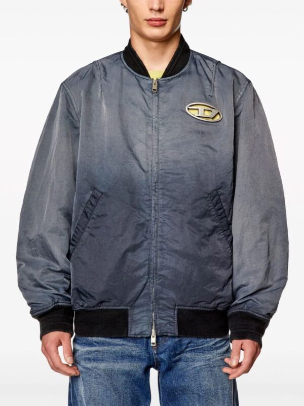 Diesel  J-Kepes logo-plaque bomber jacket - Image 3