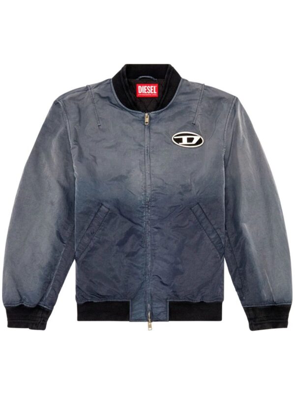 Diesel  J-Kepes logo-plaque bomber jacket