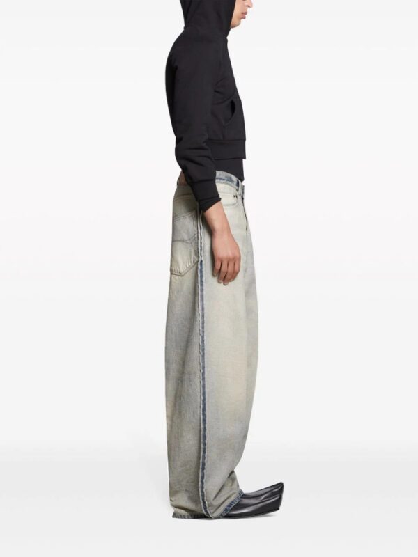Balenciaga  Baggy wide-leg jeans - Image 2