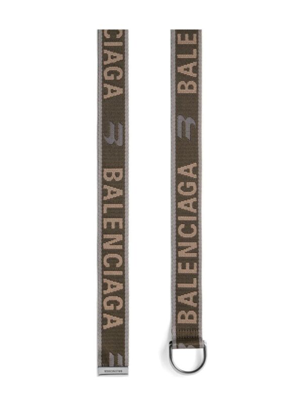 Louis Vuitton D-ring logo-jacquard belt